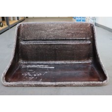 Fiberglass Seat Shell - Double