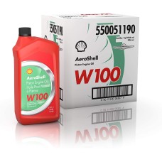 Aeroshell W100 Aviation Oil - 6 Pack